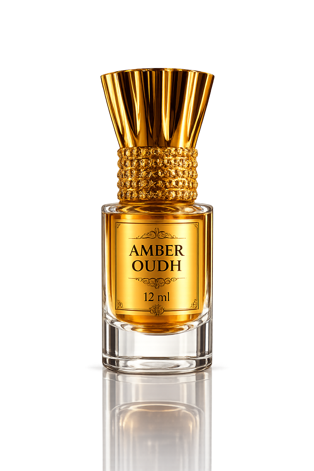 Amber Oudh Attar 12ml | Premium Alcohol-Free Long Lasting Unisex Perfume Oil