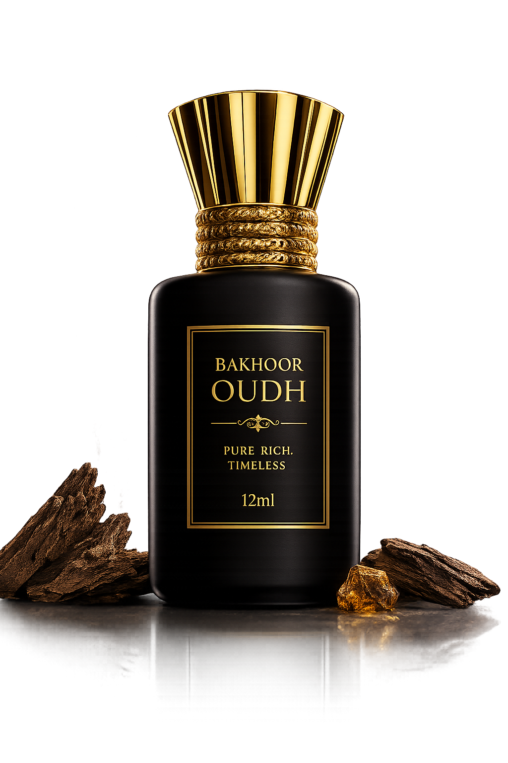 Bakhoor Style Oudh Attar 12ml | Premium Alcohol-Free Long Lasting Unisex Perfume Oil