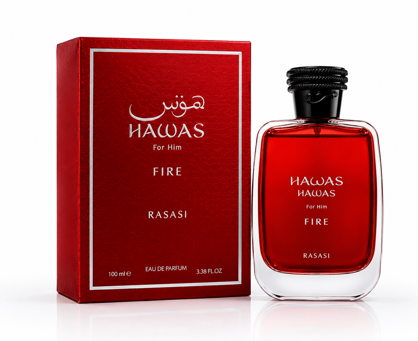 Hawas Fire Inspired Perfume Oil 100 ML |  Luxury Non-Alcoholic  Fragrance