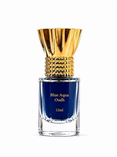 Blue Aqua Oudh Attar 12ml | Premium Alcohol-Free Long Lasting Unisex Perfume Oil